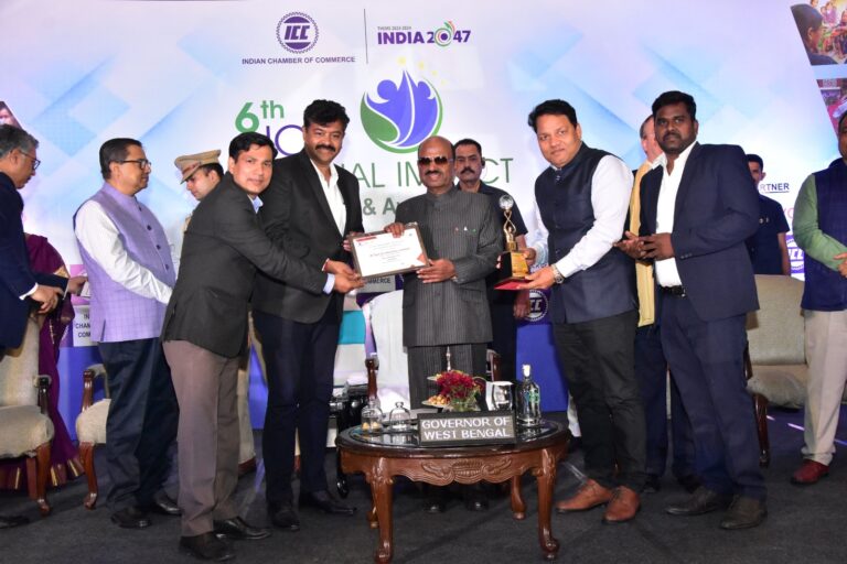 JK Tyre receives the ICC Social Impact Award 2024