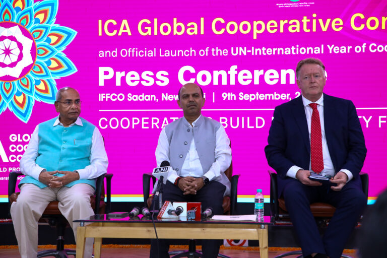Announcement of Global Cooperative Conference 2024 in India