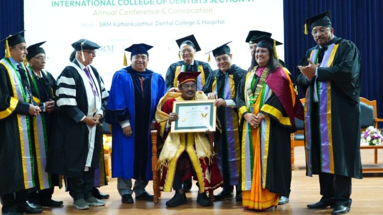 Photo ICD Bestows Honorary Fellowship on SRM Chancellor