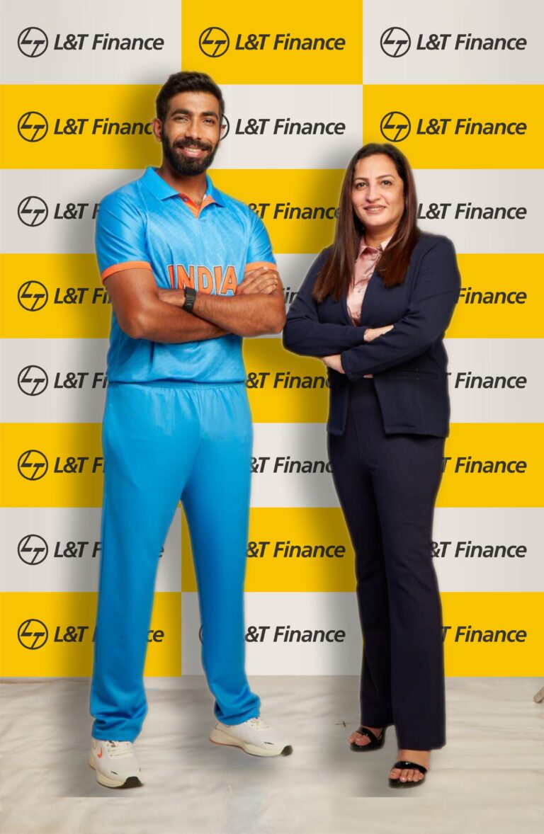 Ms. Kavita Jagtiani, Chief Marketing Officer, L&T FInance Ltd. with Mr.