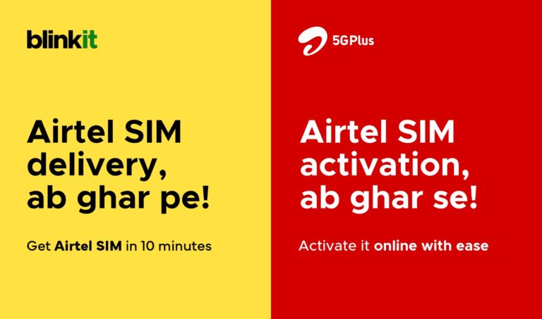 Airtel x Blinkit partnership
