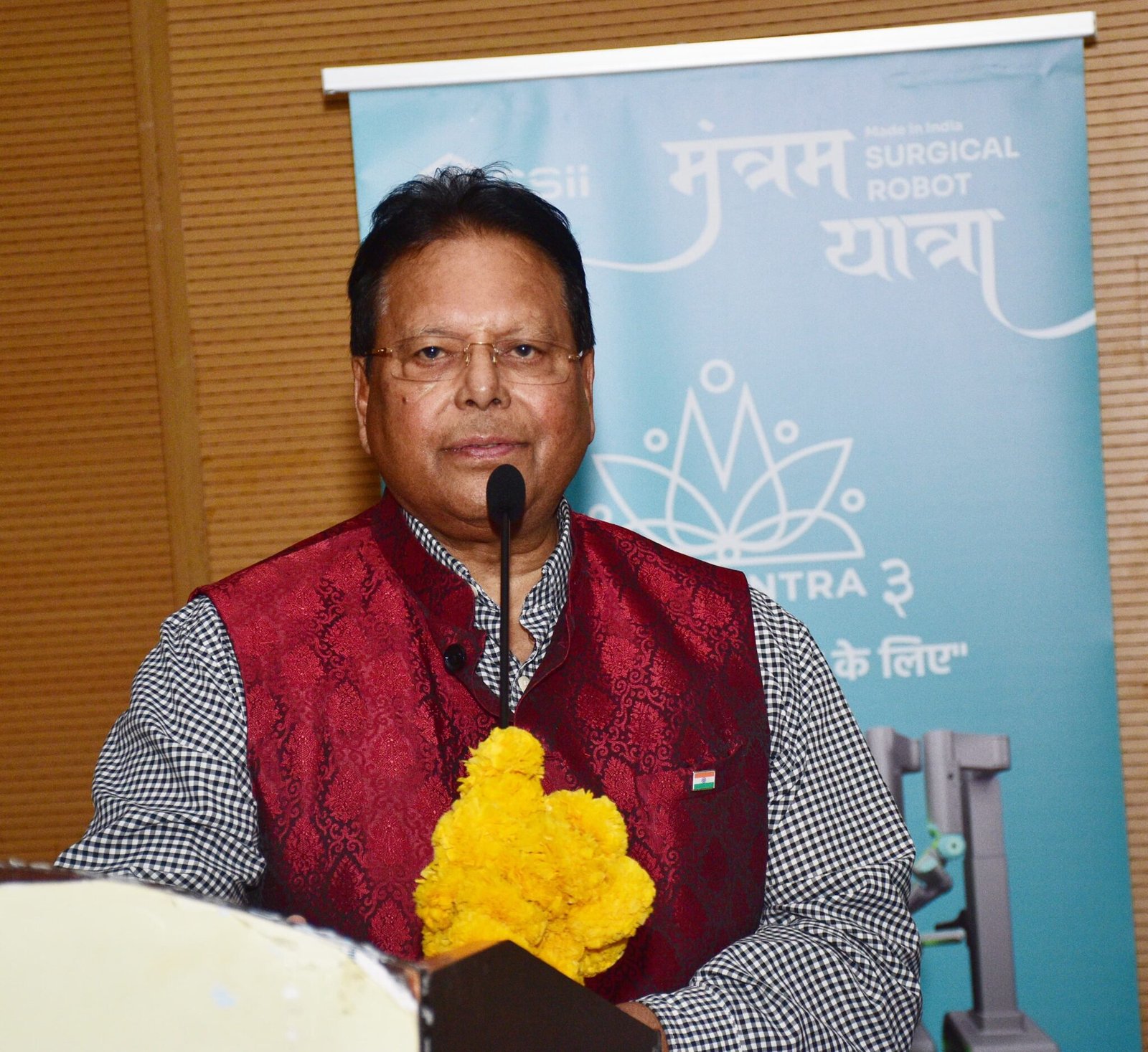 एसएसआई मंत्रा एम ‘मेड इन इंडिया’ सर्जिकल रोबोट यात्रा ने जयपुर में अपने ...