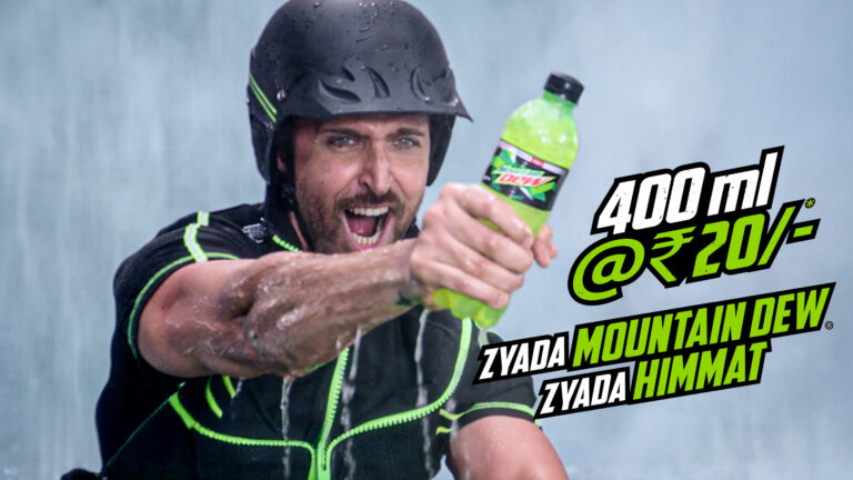 Mountain Dew X Hrithik Roshan_Key Visual