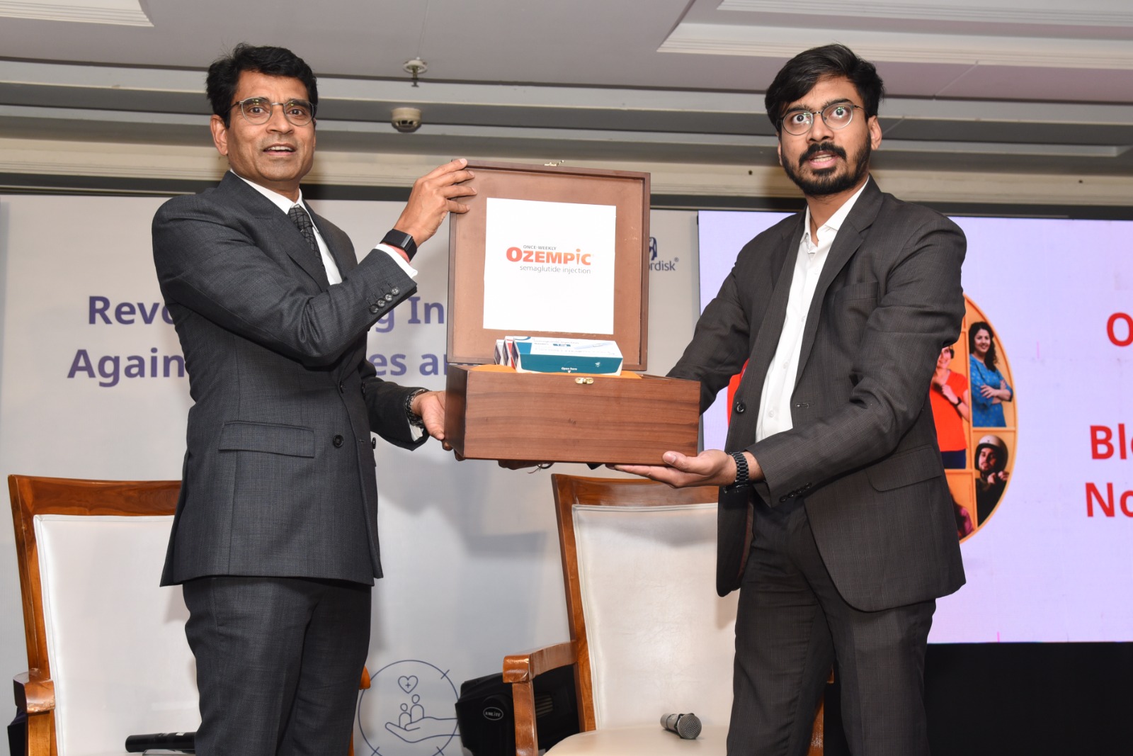 Ozempic launch by Mr. Vikrant Shrotriya MD Novo Nordisk