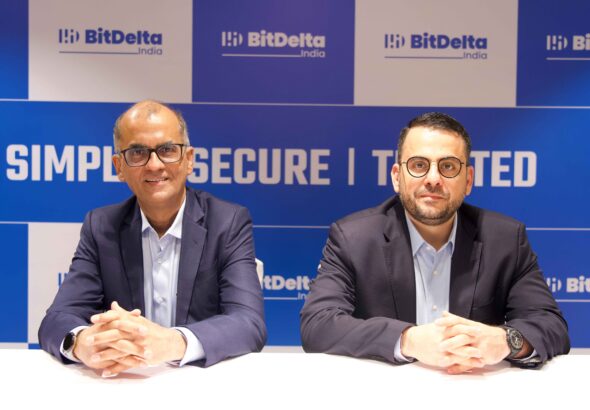 L2R_Mr. Vikaas M Sachdeva, Chief Executive Officer - BitDelta India, Dr. Demetrios Zamboglou, Group CEO _ BitDelta 1