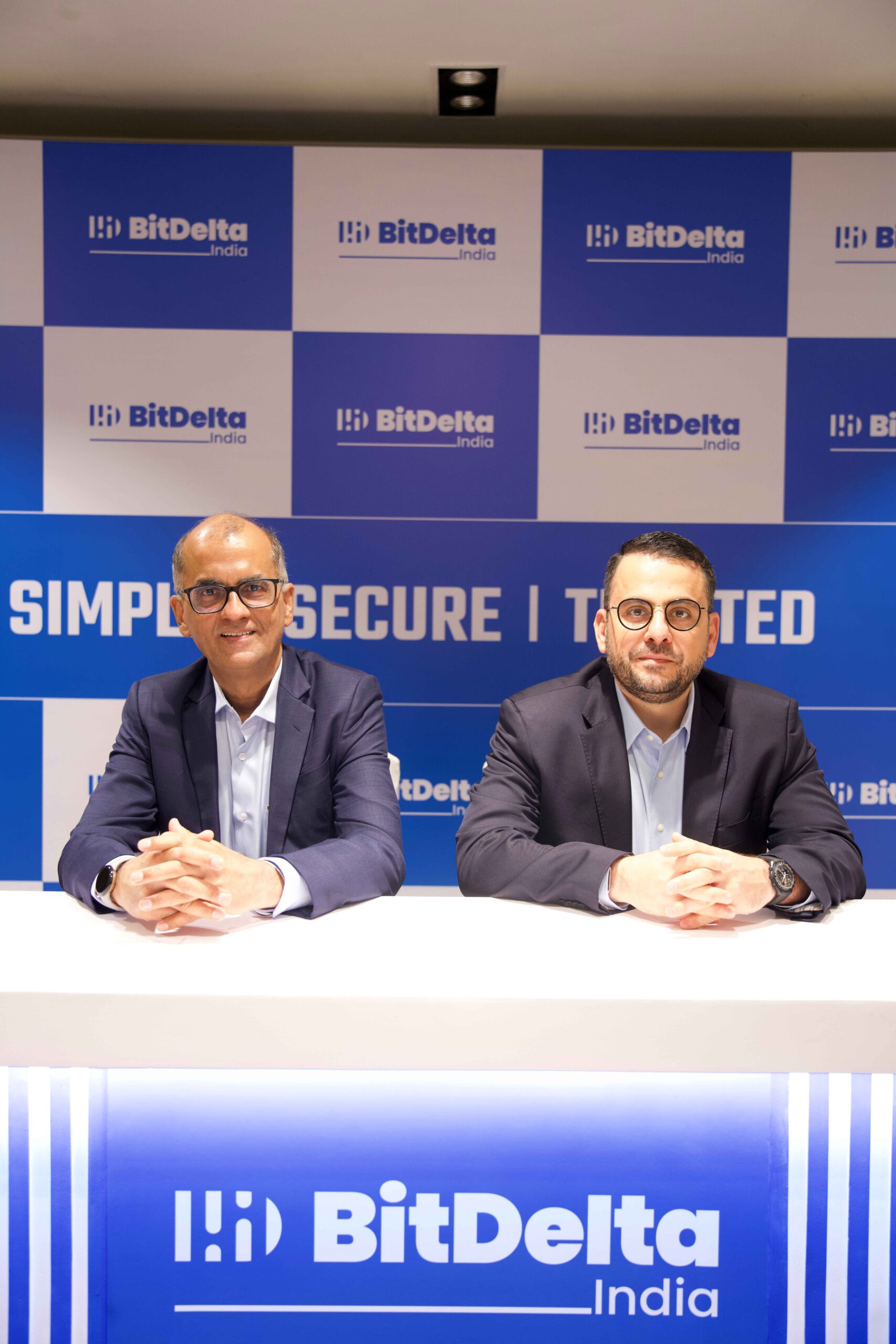 L2R_Mr. Vikaas M Sachdeva, Chief Executive Officer - BitDelta India, Dr. Demetrios Zamboglou, Group CEO _ BitDelta 1