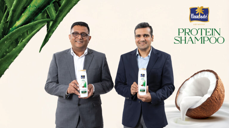 (L-R) Mr. Ashish Goupal, Chief Executive Officer (CEO), India Core Business, Marico Limited and Mr. Vikr