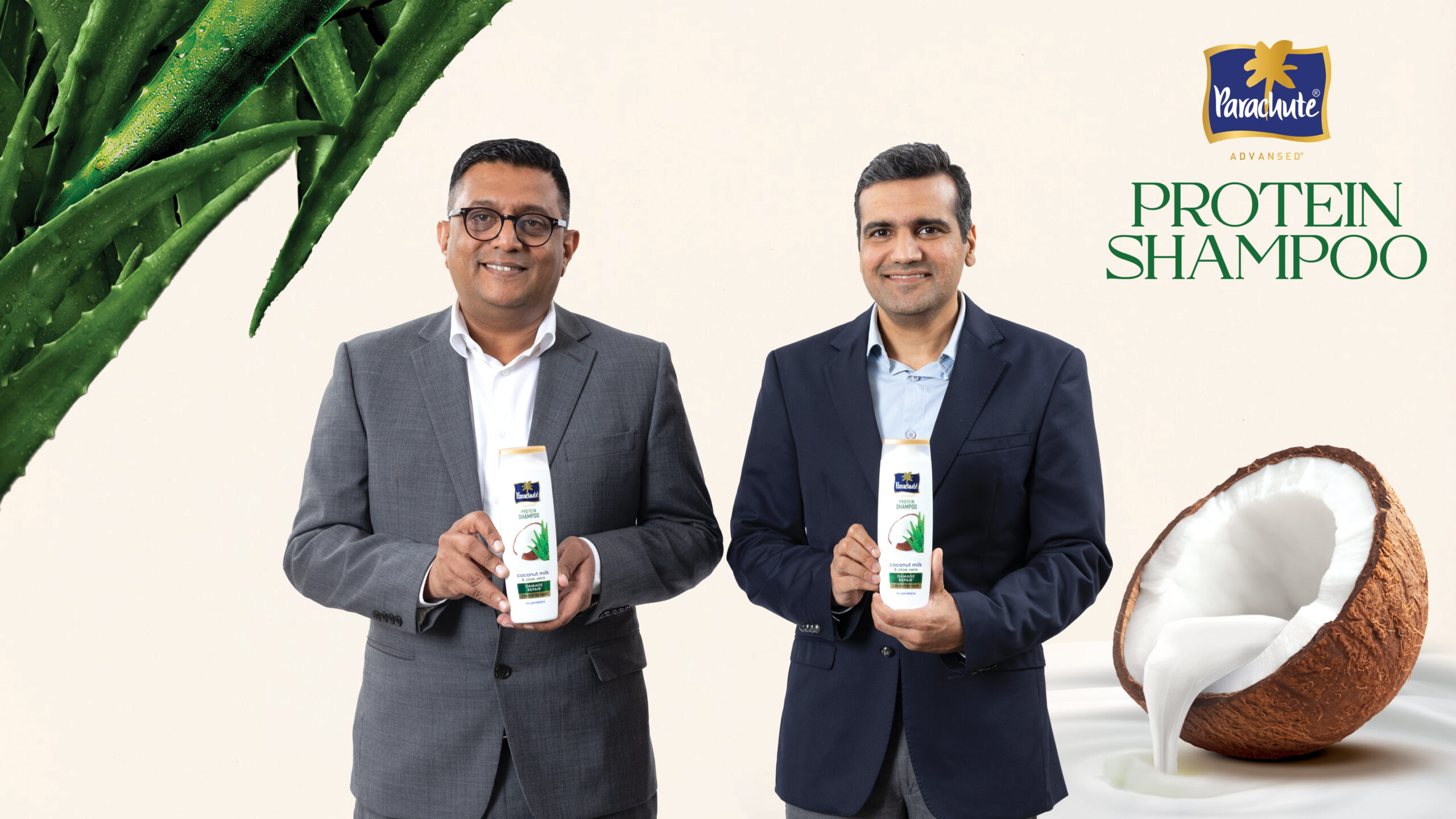 (L-R) Mr. Ashish Goupal, Chief Executive Officer (CEO), India Core Business, Marico Limited and Mr. Vikr