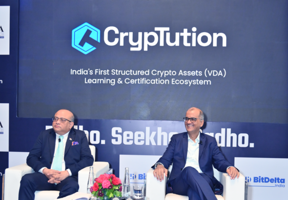 from-L2R-Mr.-Romit-Barat,-Director---AAFM-India,-Mr.-Vikaas-M-Sachdeva,-CEO---BitDelta-India