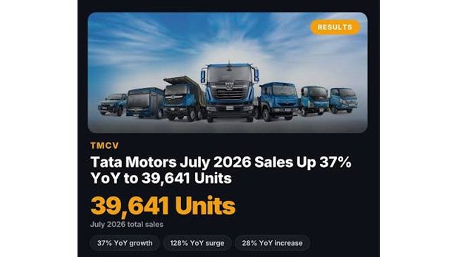 Tata Motors Ltd July 2026 Sales1