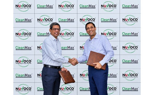 L – R - Jayakumar Krishnaswamy, Managing Director, Nuvoco Vistas Corp. Ltd. and Kuldeep Jain, Founder and Managing Director, CleanMax